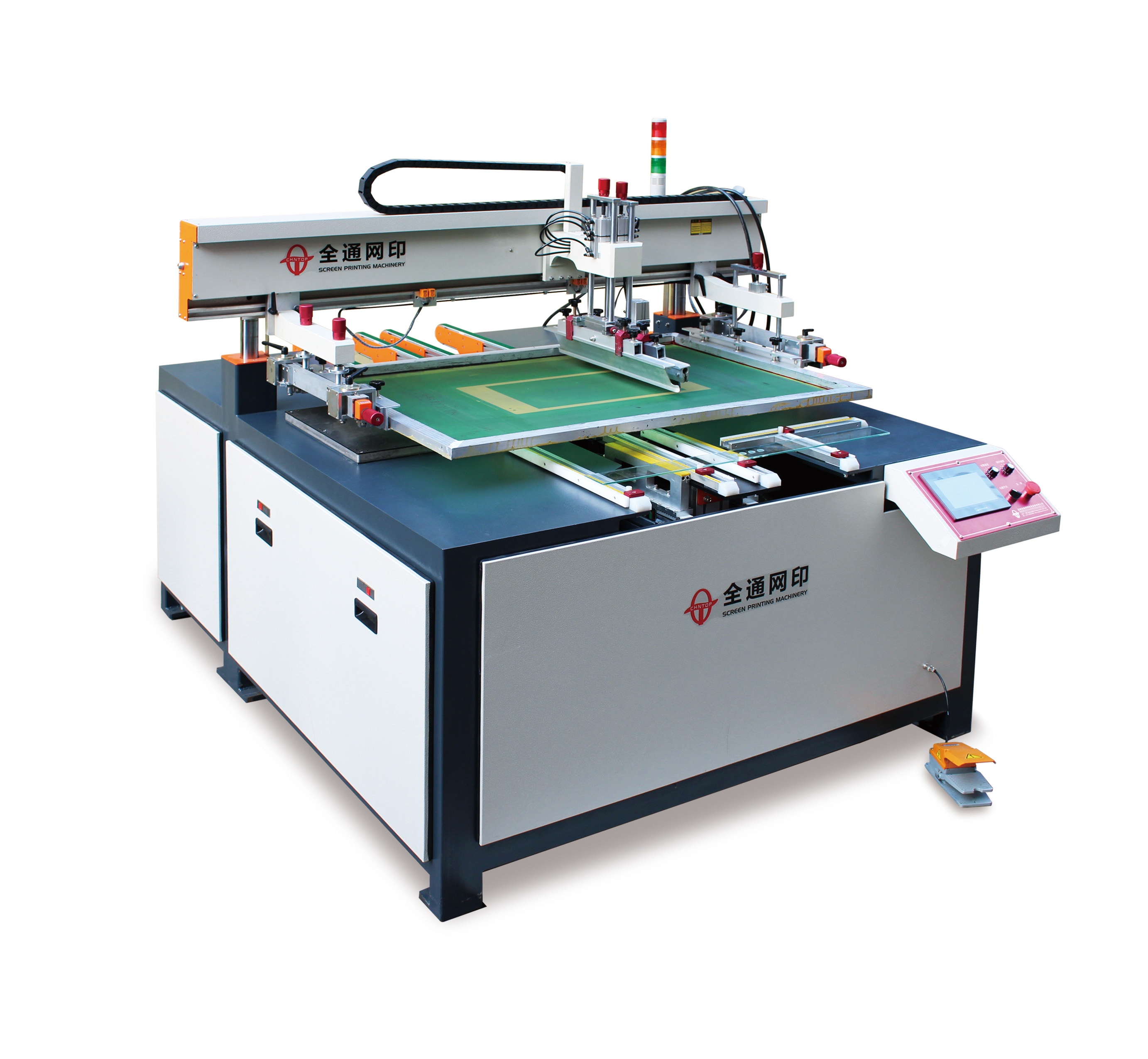 高精密玻璃絲印機